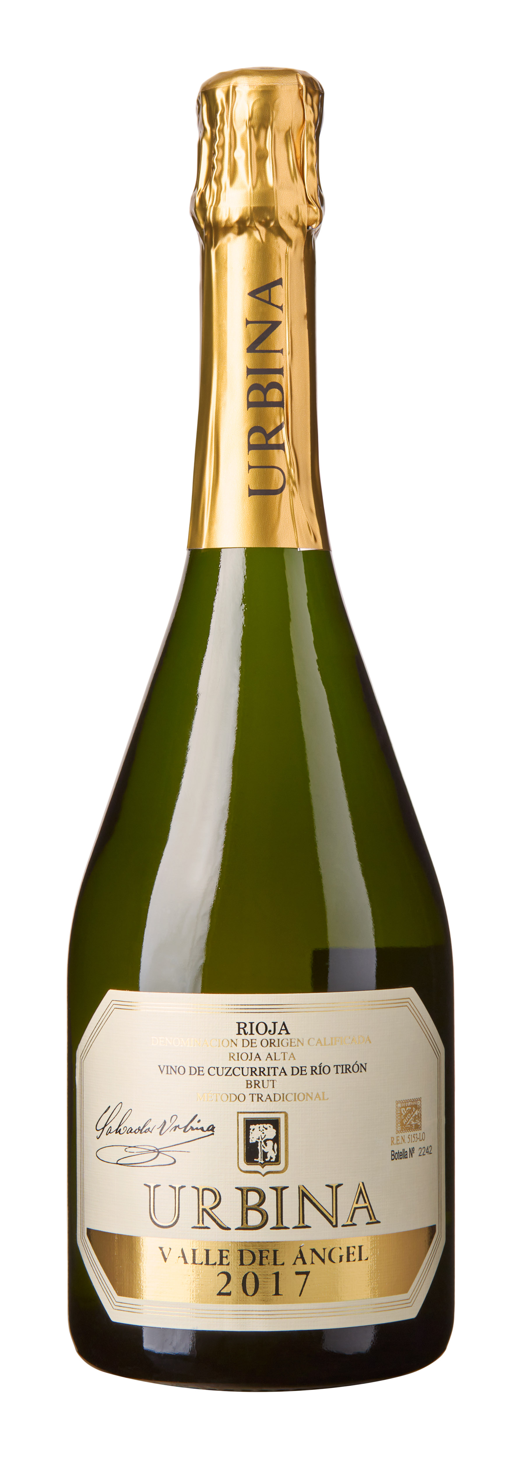 Urbina Valle del Ángel Brut 2017